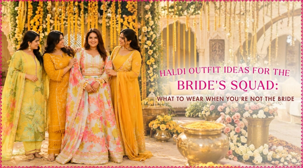 Haldi Outfit Ideas for the Bride's Squad: What to Wear When You're Not the Bride
