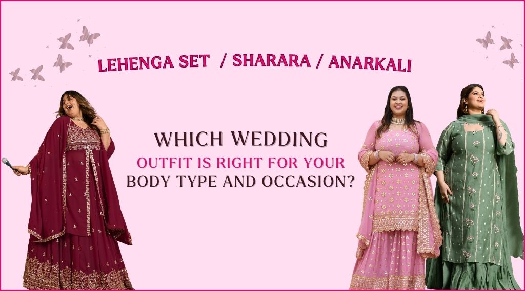 Sharara vs. Lehenga vs. Anarkali: Which Wedding Outfit is Right for Your Type and Occasion?