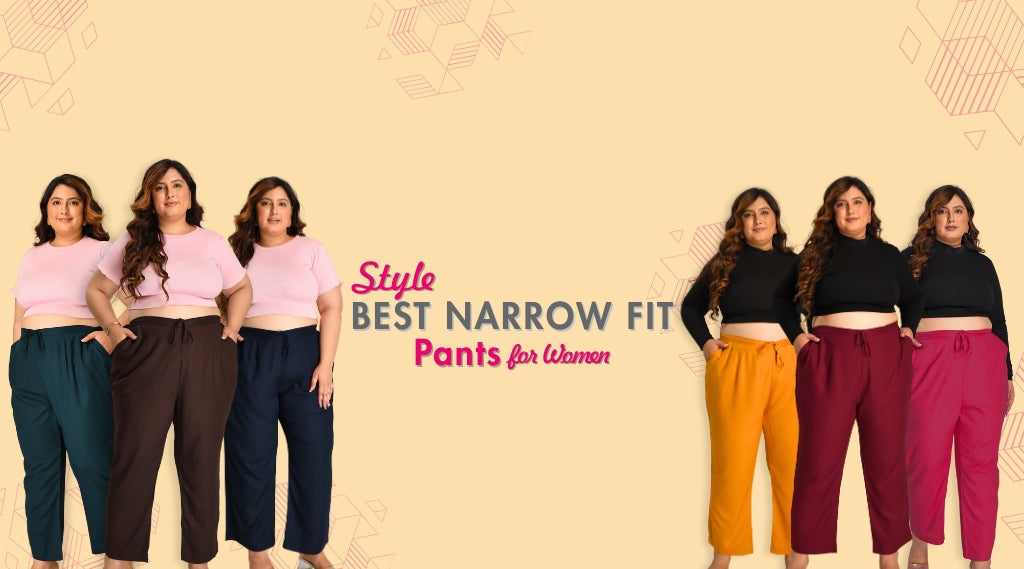 How to Style the Best Narrow Pants for Plus-Size Women