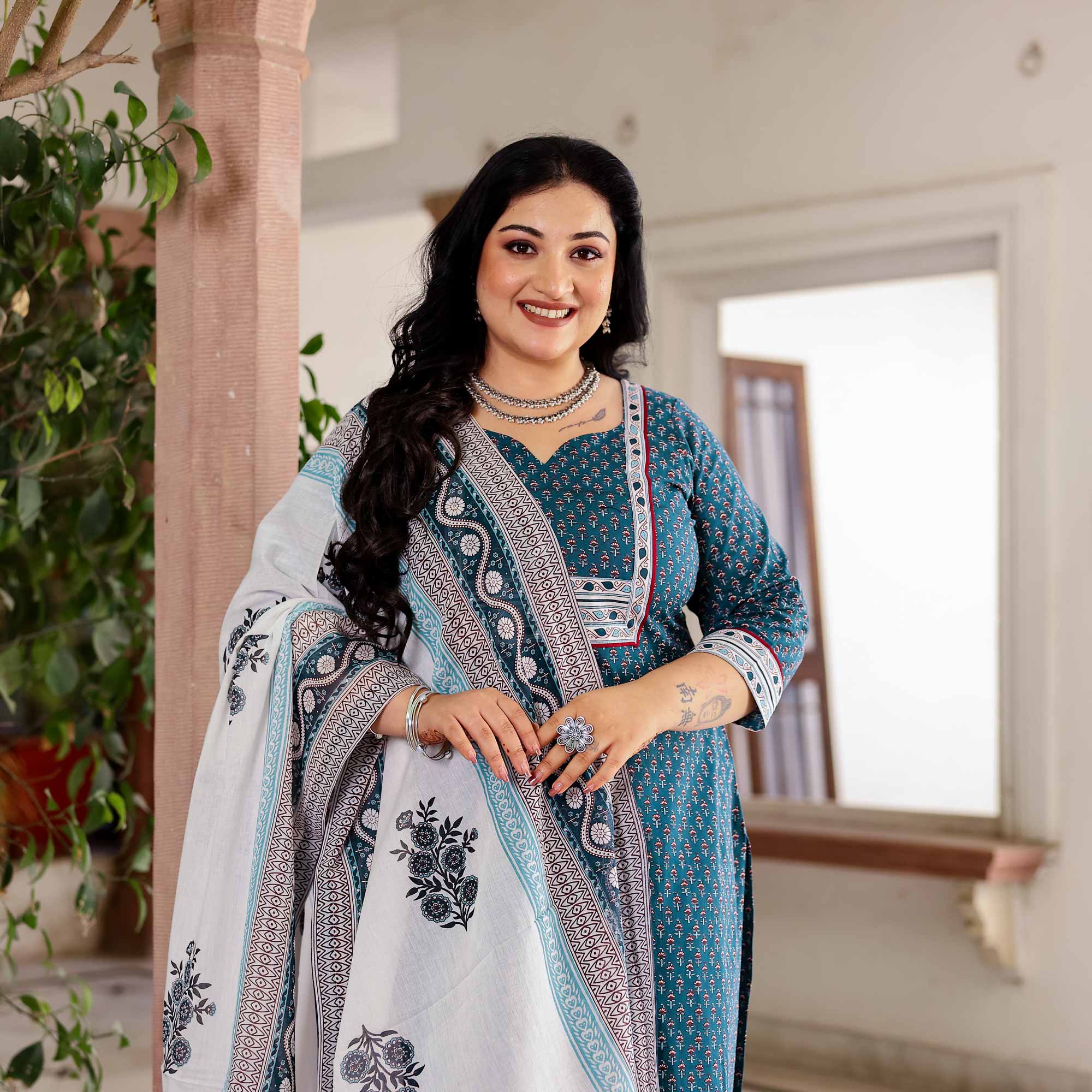 Dove Delight Cotton Kurta