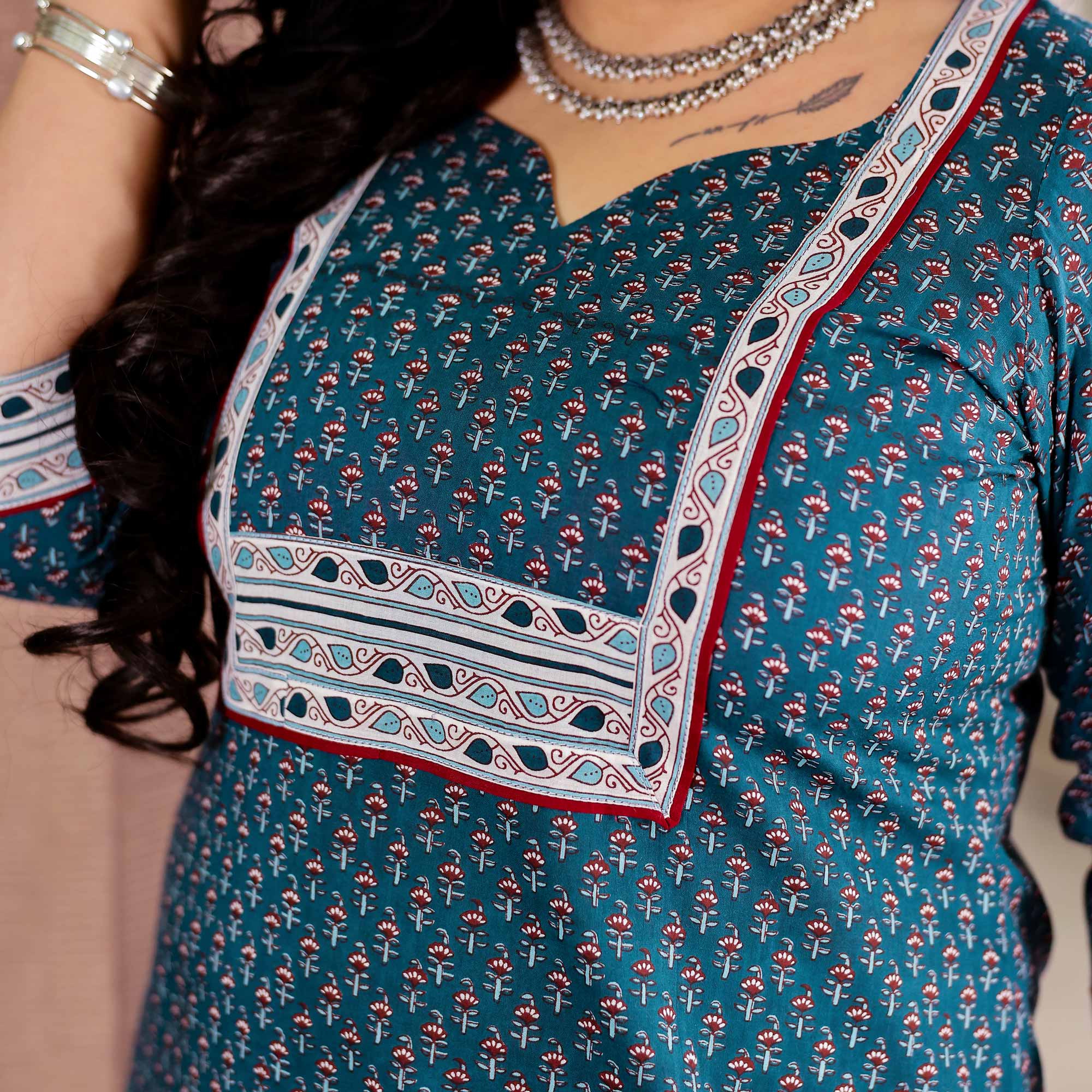 Dove Delight Cotton Kurta