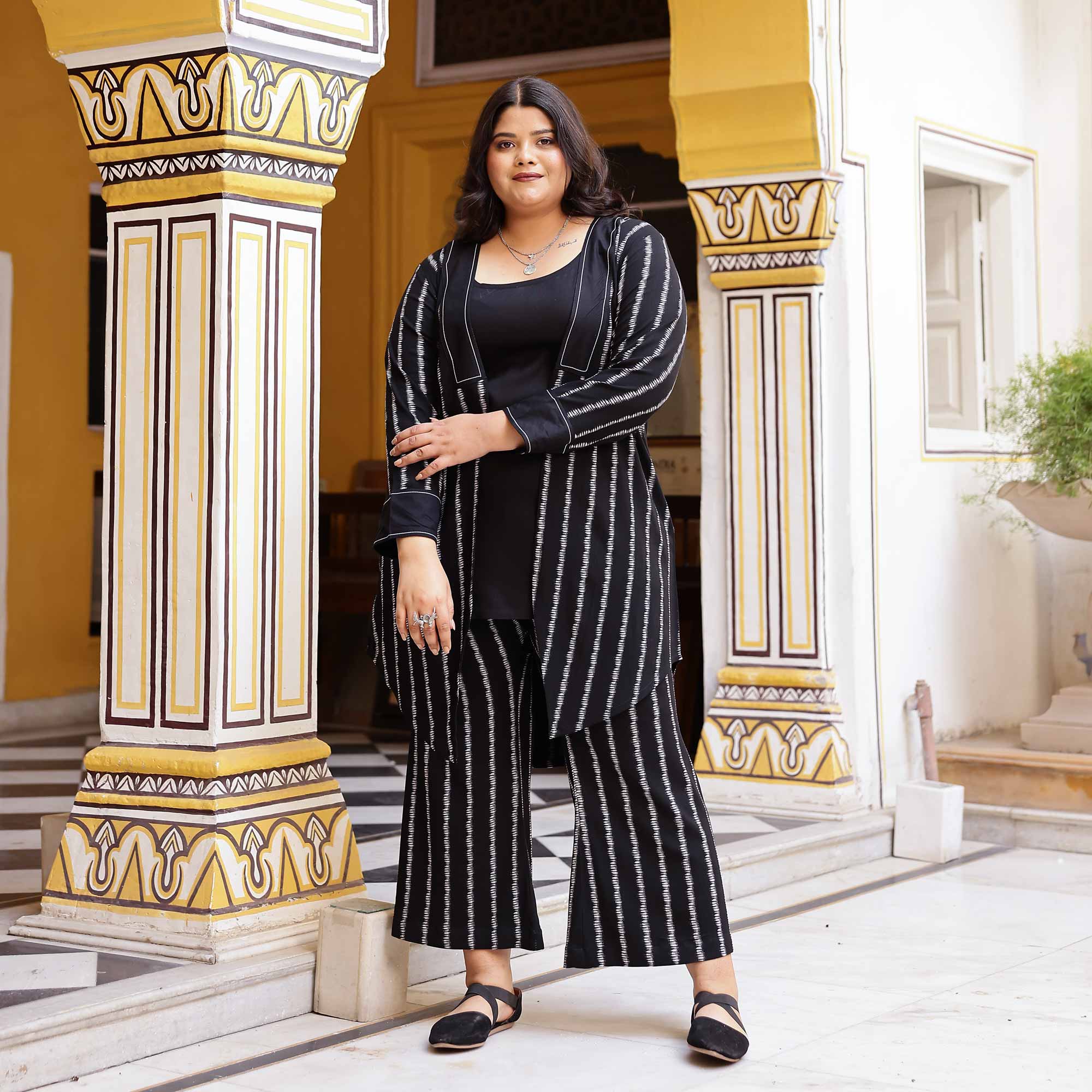 Joystic Jazz Cotton Lycra Stretchable Co-Ord Set