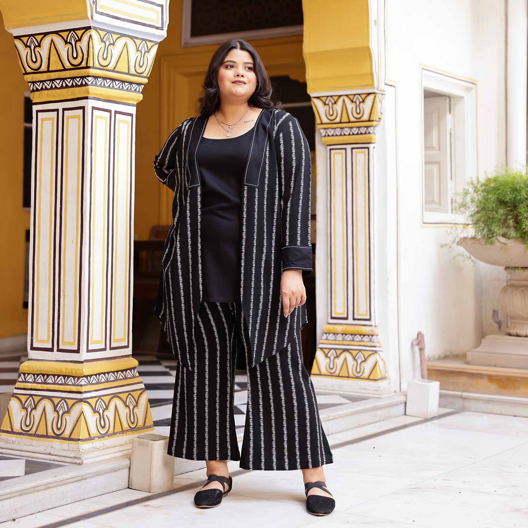 Joystic Jazz Cotton Lycra Stretchable Co-Ord Set