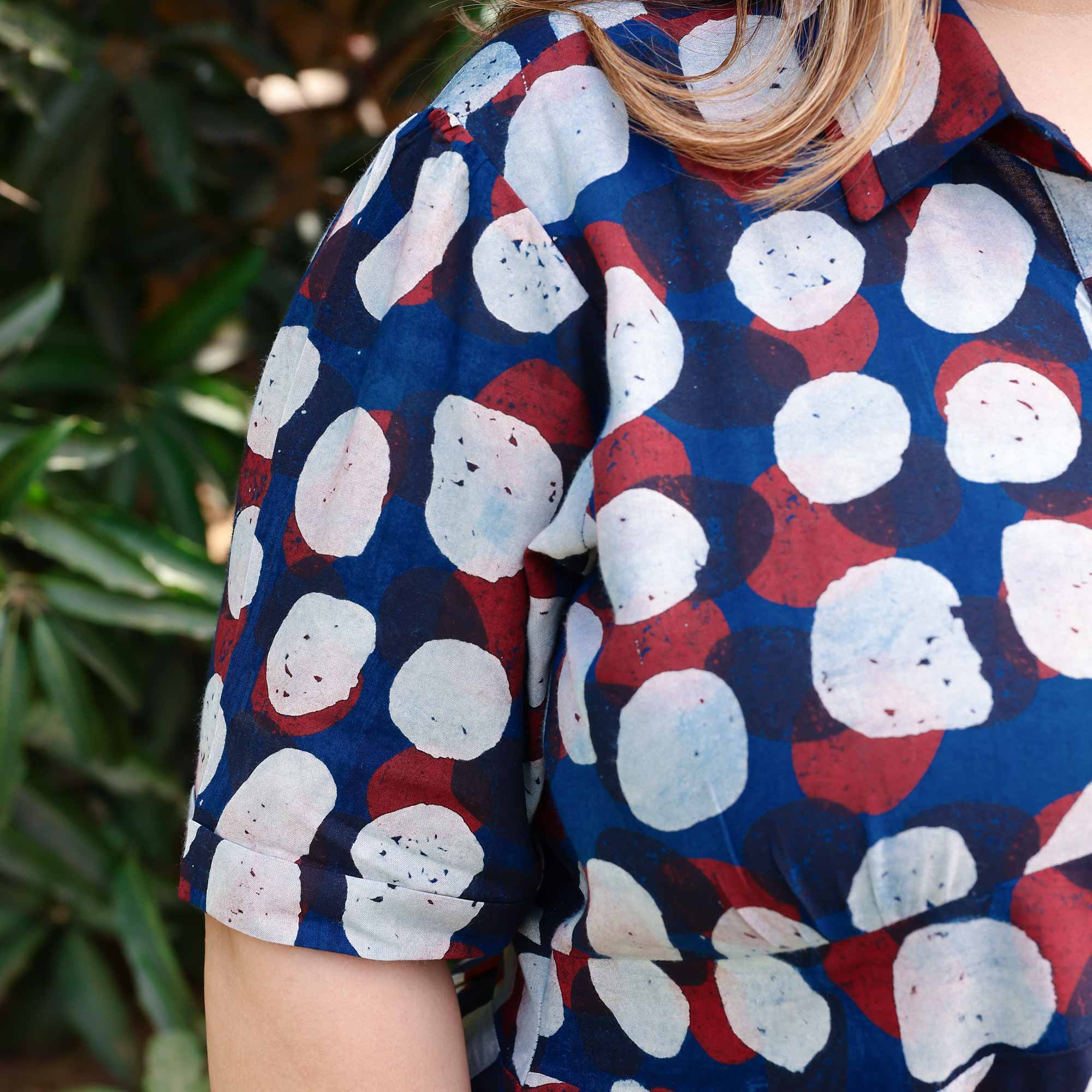 Blue Moon Glow Modal Rayon Aline Dress