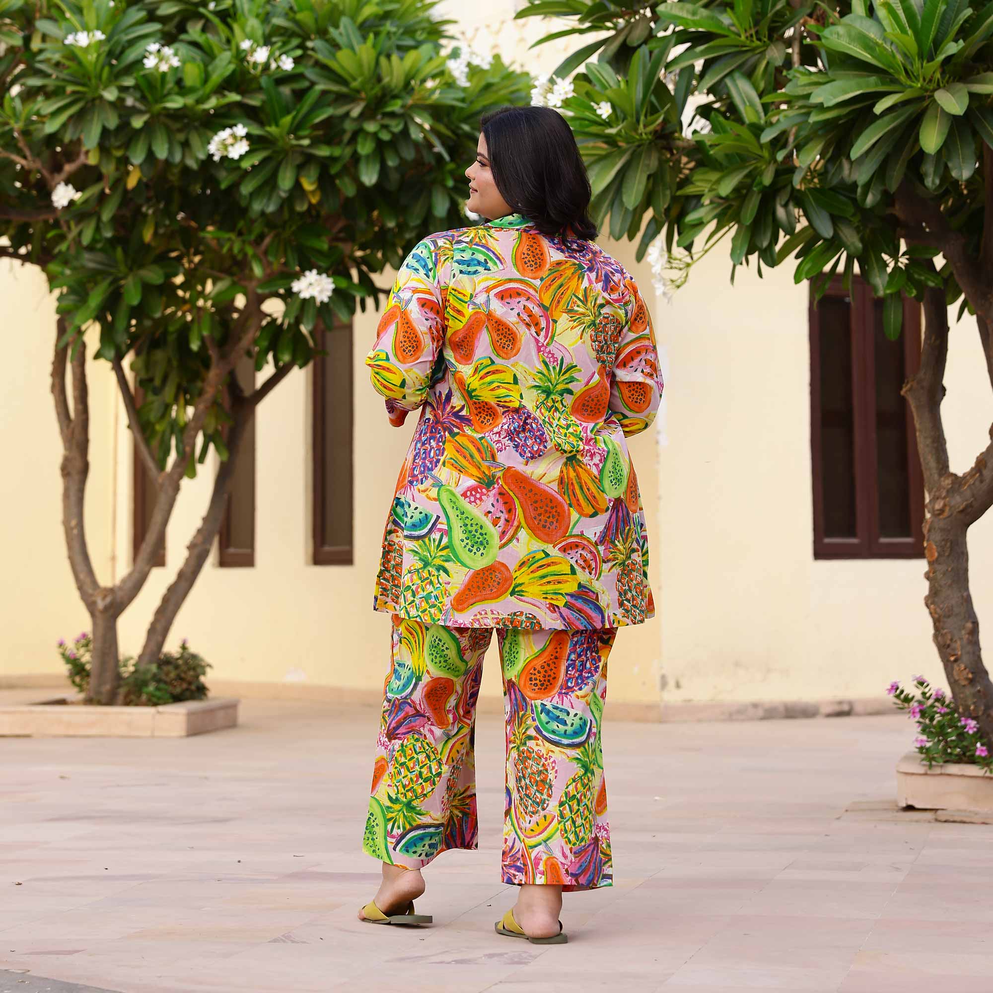 Tropical Tango Pop Cotton Co-ord Set