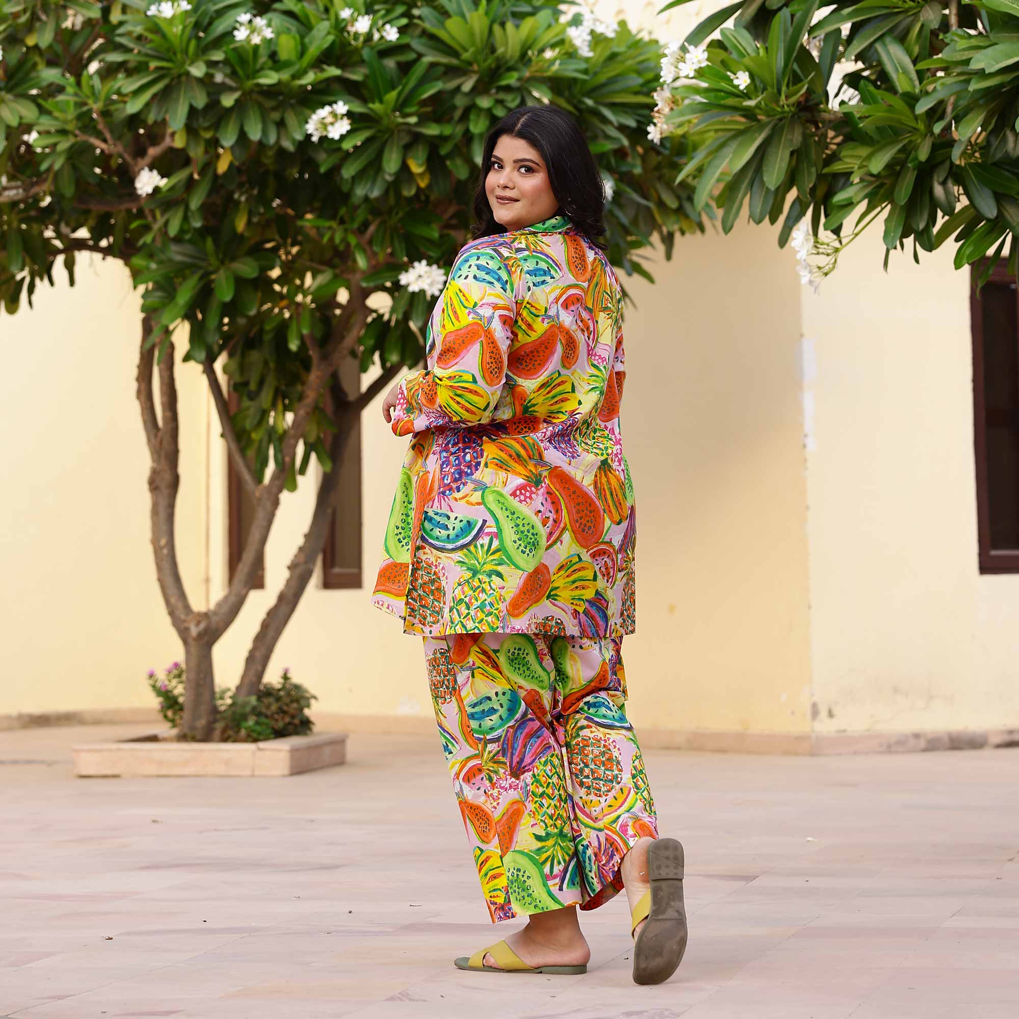 Tropical Tango Pop Cotton Co-ord Set