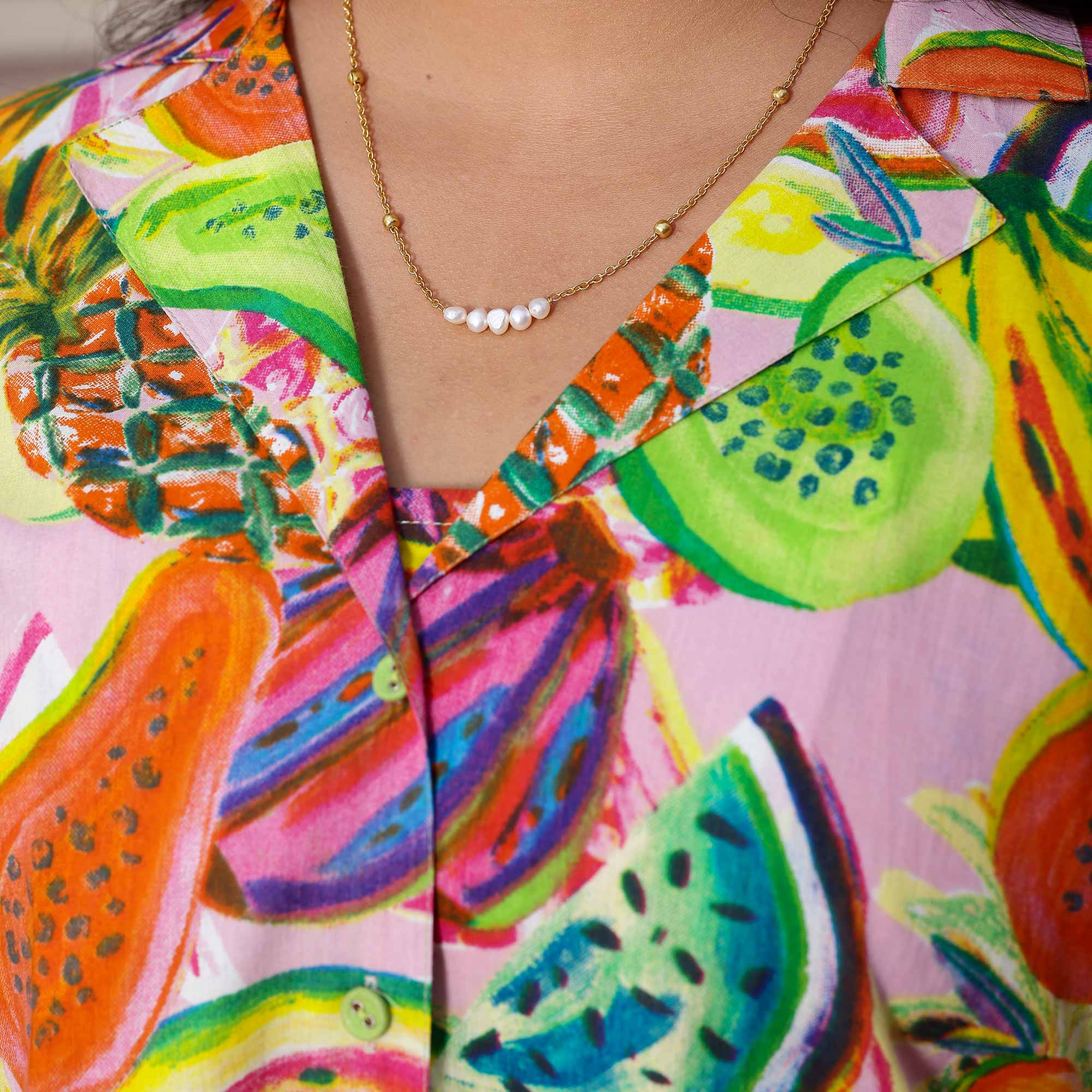 Tropical Tango Pop Cotton Co-ord Set