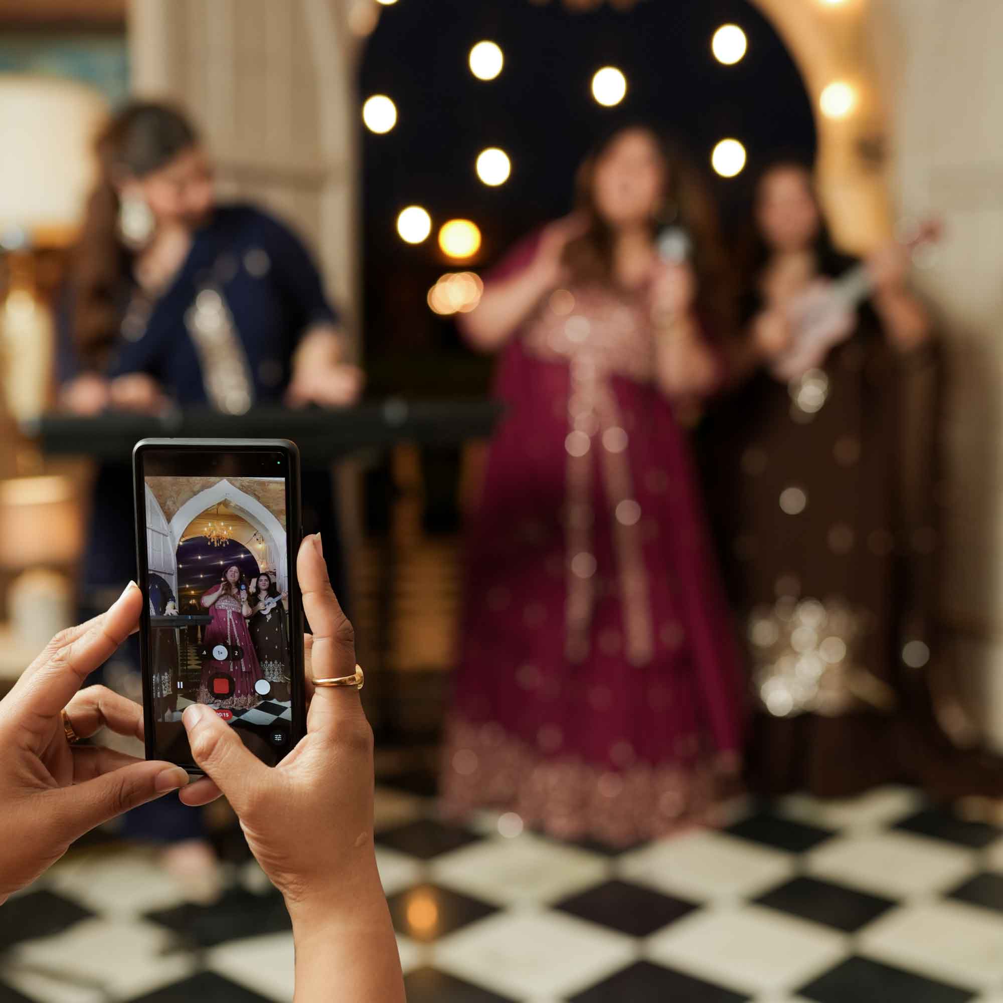 Badan Pe Sitare- Navy Blue Cutdana Embroidered Georgette Suit Set