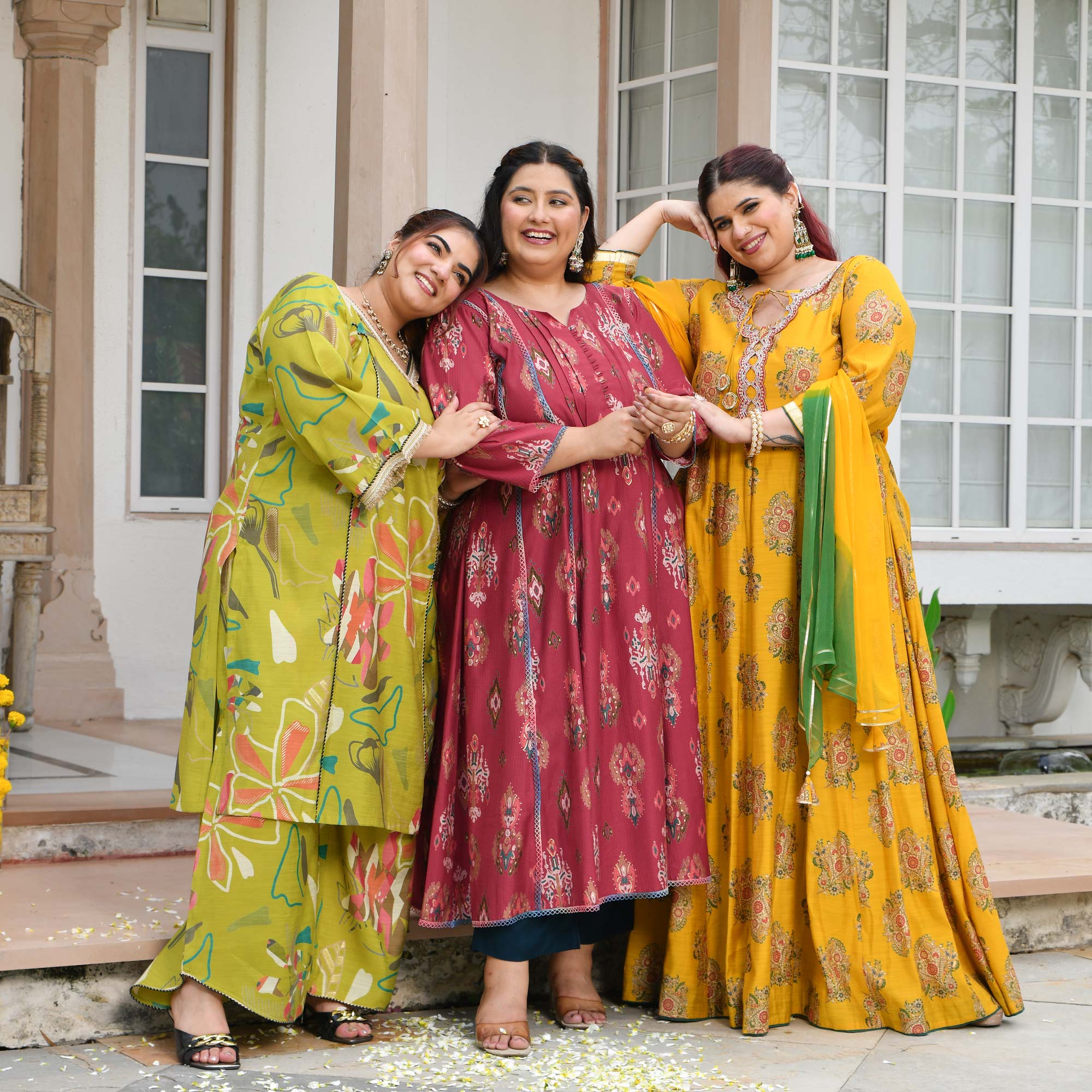 Bela- Raspberry Sorbet Modal Viscose Kurta Anarkali