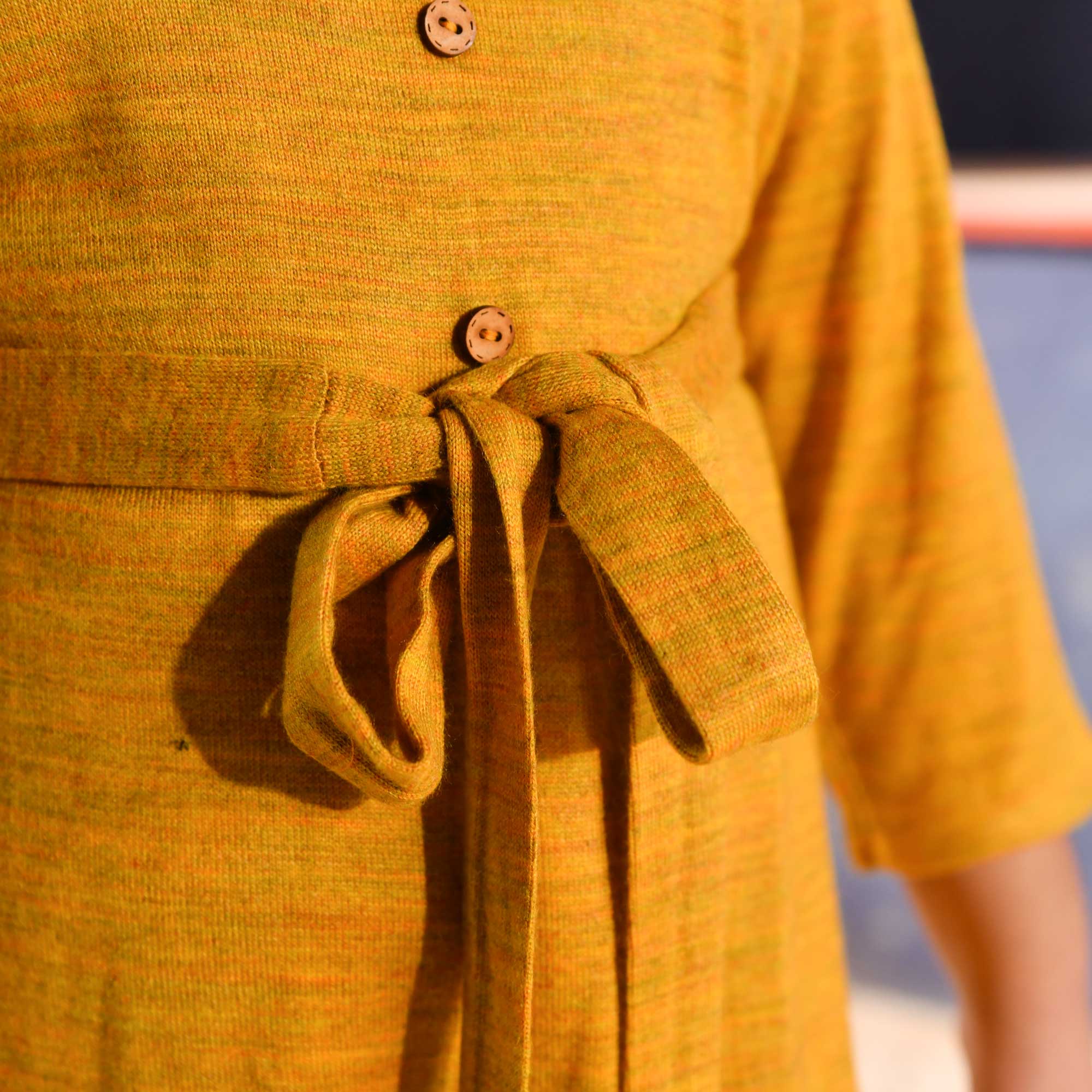 Woollen Buttercup Bliss Kids Knitted Dress