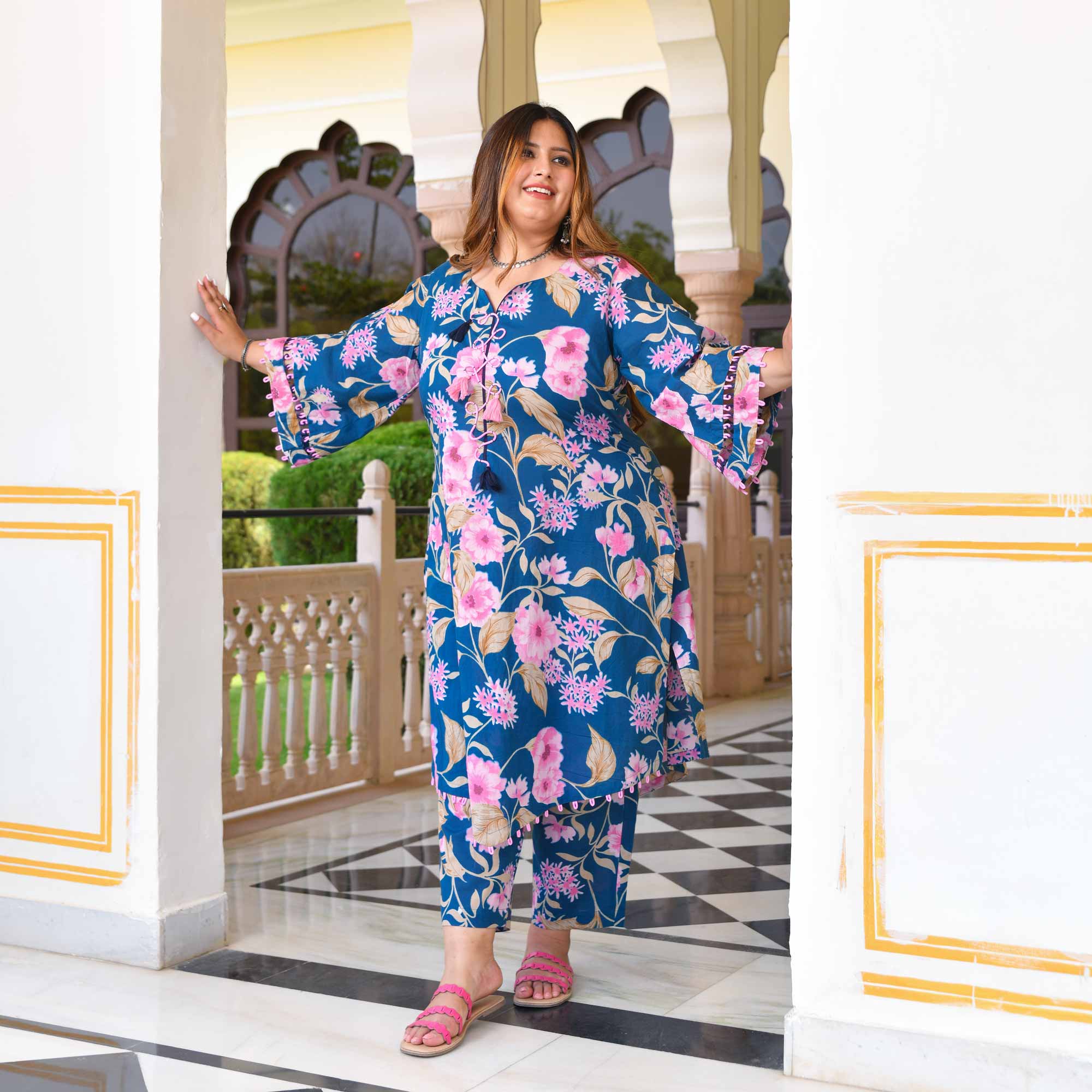 The Sky Is Pink Floral Co-Ord Set