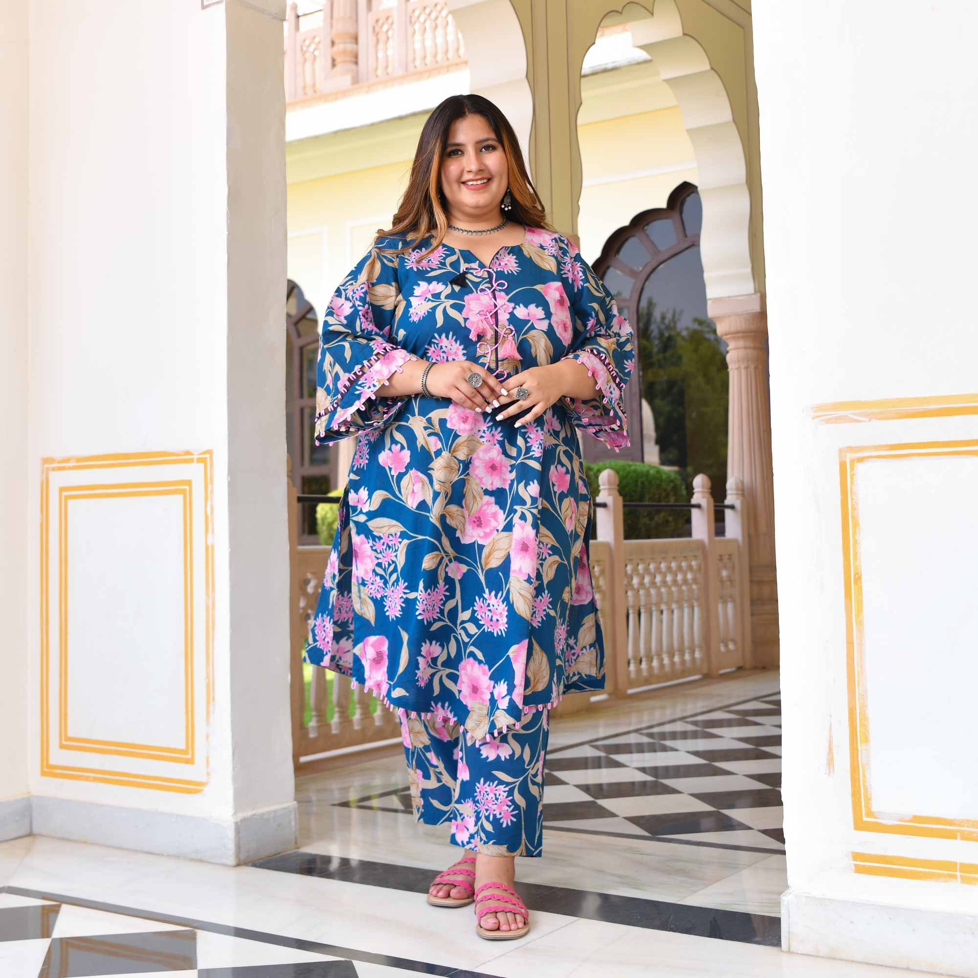 The Sky Is Pink Floral Co-Ord Set