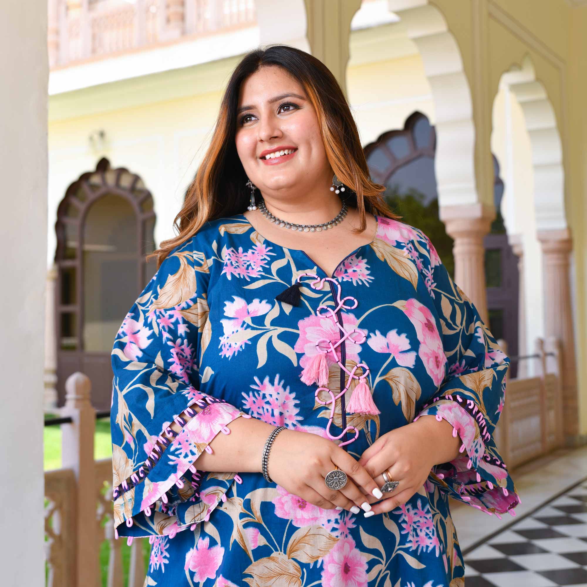 The Sky Is Pink Floral Co-Ord Set