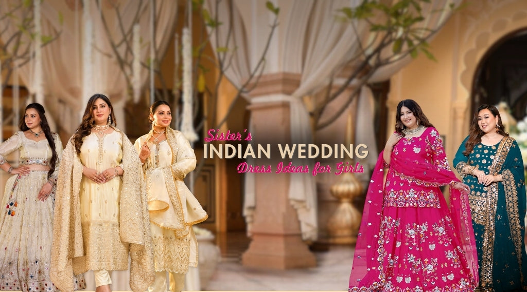Sister’s Indian Wedding Dress Ideas for Girls: What to Wear