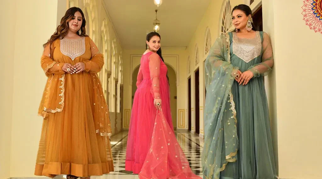 Top 5 Plus Size Anarkalis for Indian Weddings 2024