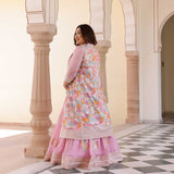 Poetic Bloom Blazer Lehenga Set