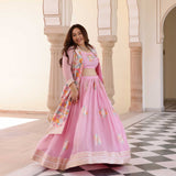 Poetic Bloom Blazer Lehenga Set