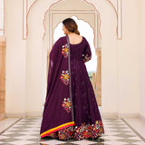 Spiceberry Elegance Thread Embroidered Anarkali