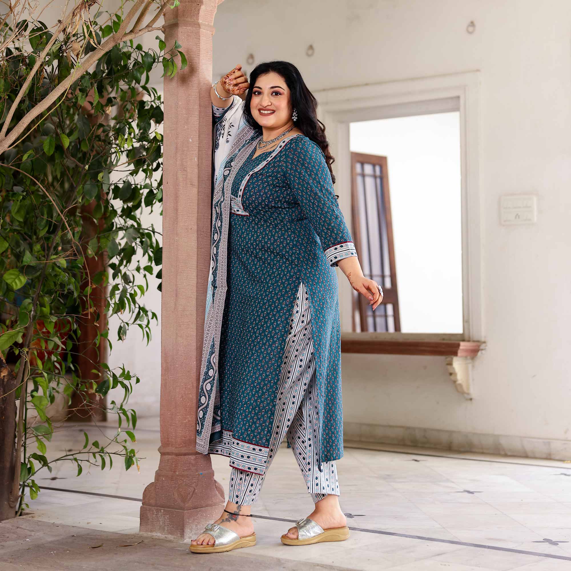 Dove Delight Cotton Kurta