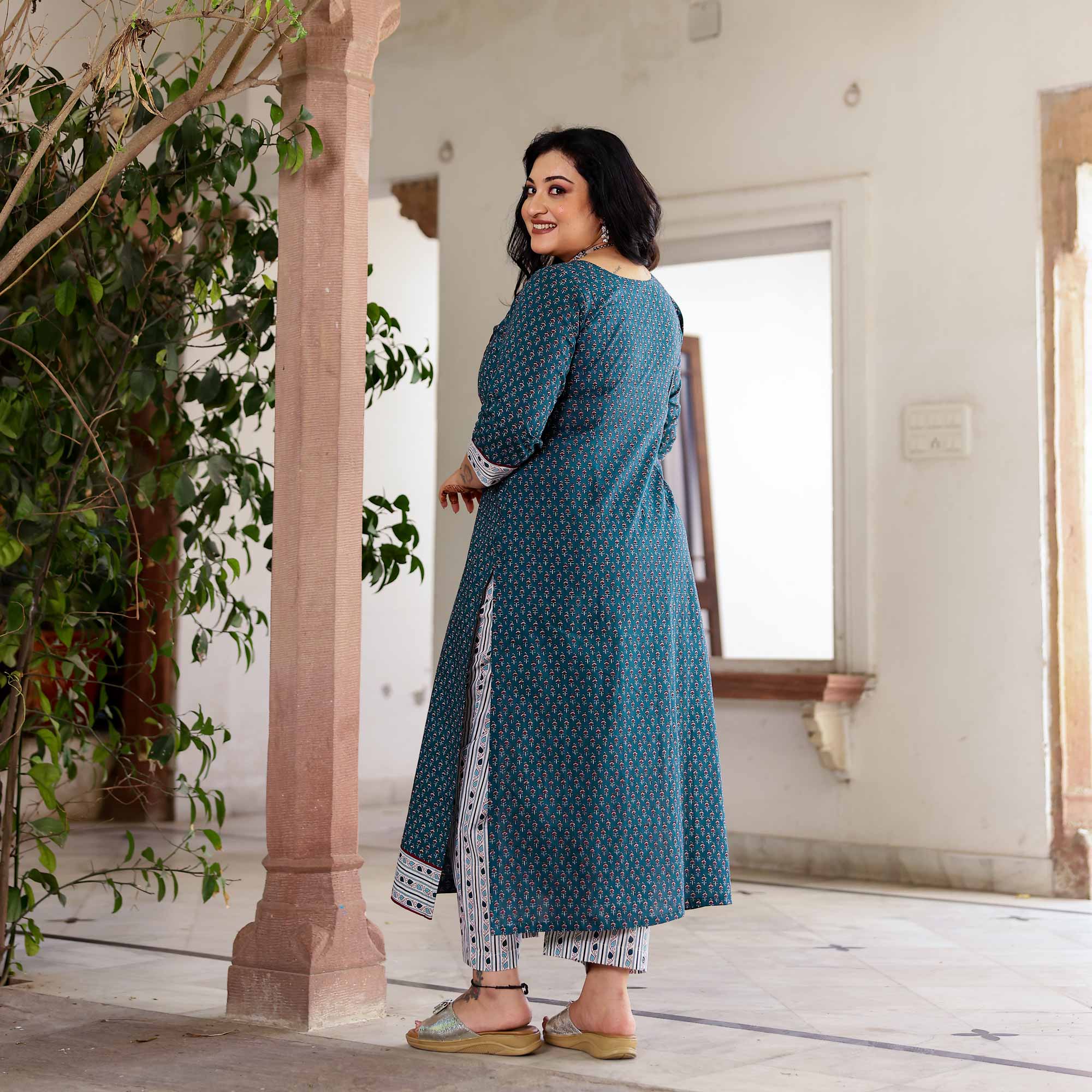 Dove Delight Cotton Kurta