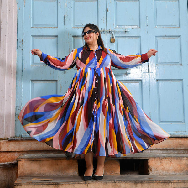 The Drama Queen Chiffon Dress