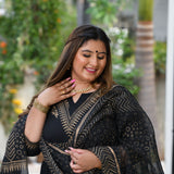black-gold-block-printed-cotton-kurta
