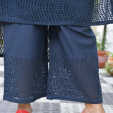 Chand Ka Tukda Handblock Printed Chikankari Suit Set
