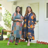 Vibrant Fusion Cotton Co-Ord Set
