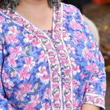 Mehakti Phulwari Floral Handblock Printed Co-Ord Set