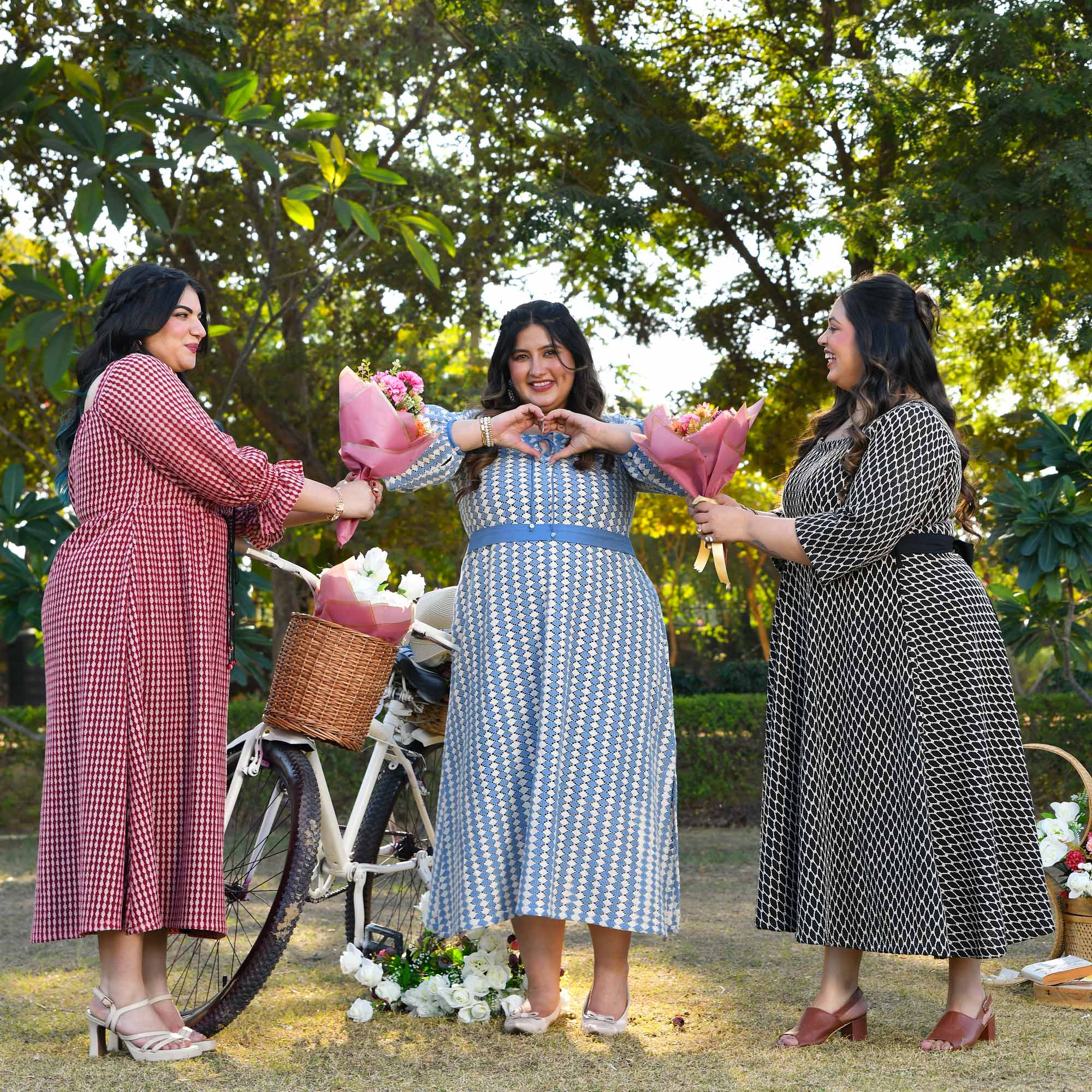 Berlin- Black & Ivory Knitted Fit n Flair Dress