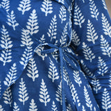Indigo Pine Wrap Style Co-ord Set