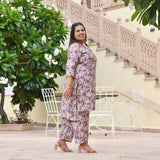 Pearly Wistenia Floral Co-ord Set