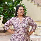Pearly Wistenia Floral Co-ord Set