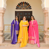 Pehli Kiran Leheriya Georgette Lehenga Set