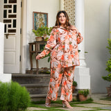 Zesty Orange Tropical Co-Ord Set