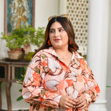 Zesty Orange Tropical Co-Ord Set