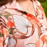 Zesty Orange Tropical Co-Ord Set