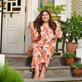 Zesty Orange Tropical Co-Ord Set