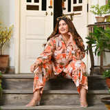 Zesty Orange Tropical Co-Ord Set