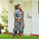 Vibrant Fusion Cotton Co-Ord Set