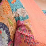 Pearl Peach Bloom Floral Skirt Co-Ord Set