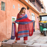 Dhalti Shaam Cotton Suit Set