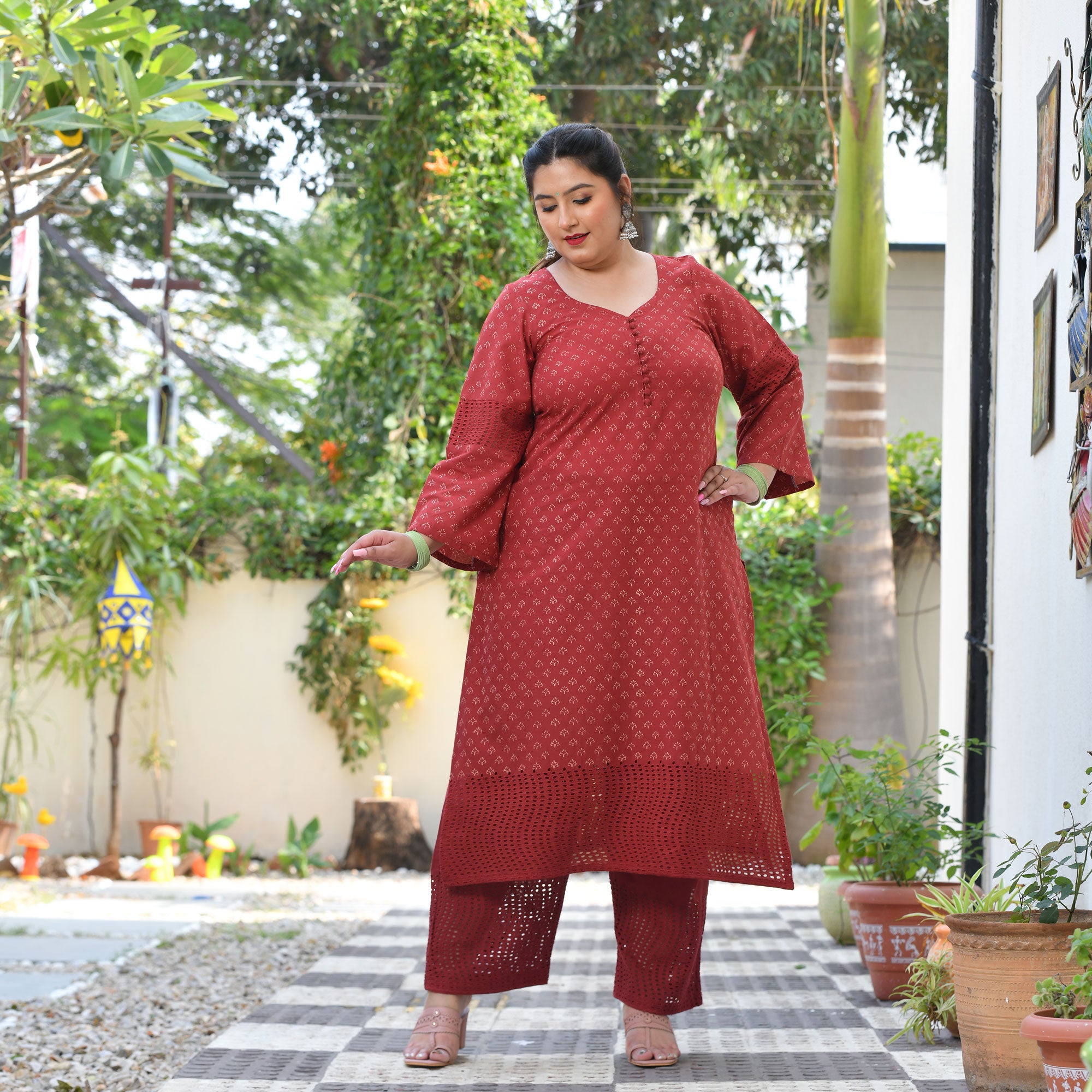 Yellow Georgette Chikankari Salwar Suit|Shop Chikankari Salwar Suit|Jhakhas