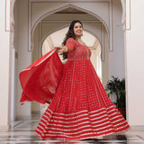 Rang Rasiya Gota Georgette Anarkali Set