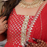 Rang Rasiya Gota Georgette Anarkali Set