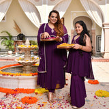 Twinkling Star Banarasi Alia Cut Sharara Set
