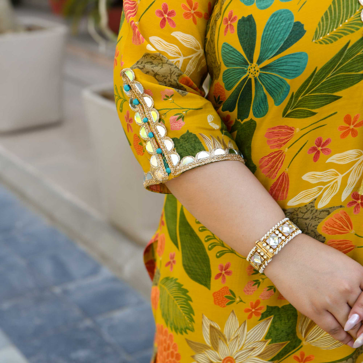 Poppy Kurta (YELLOW)
