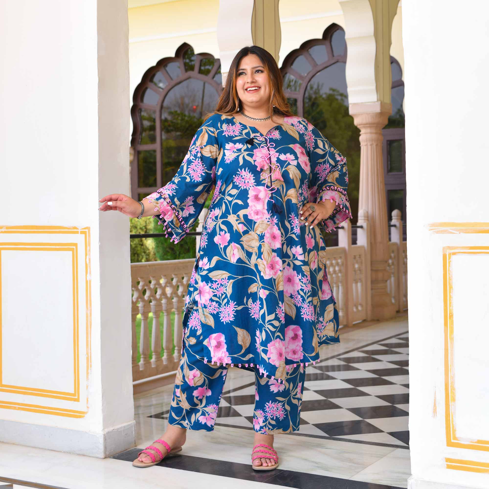 The Sky Is Pink Floral Co-Ord Set