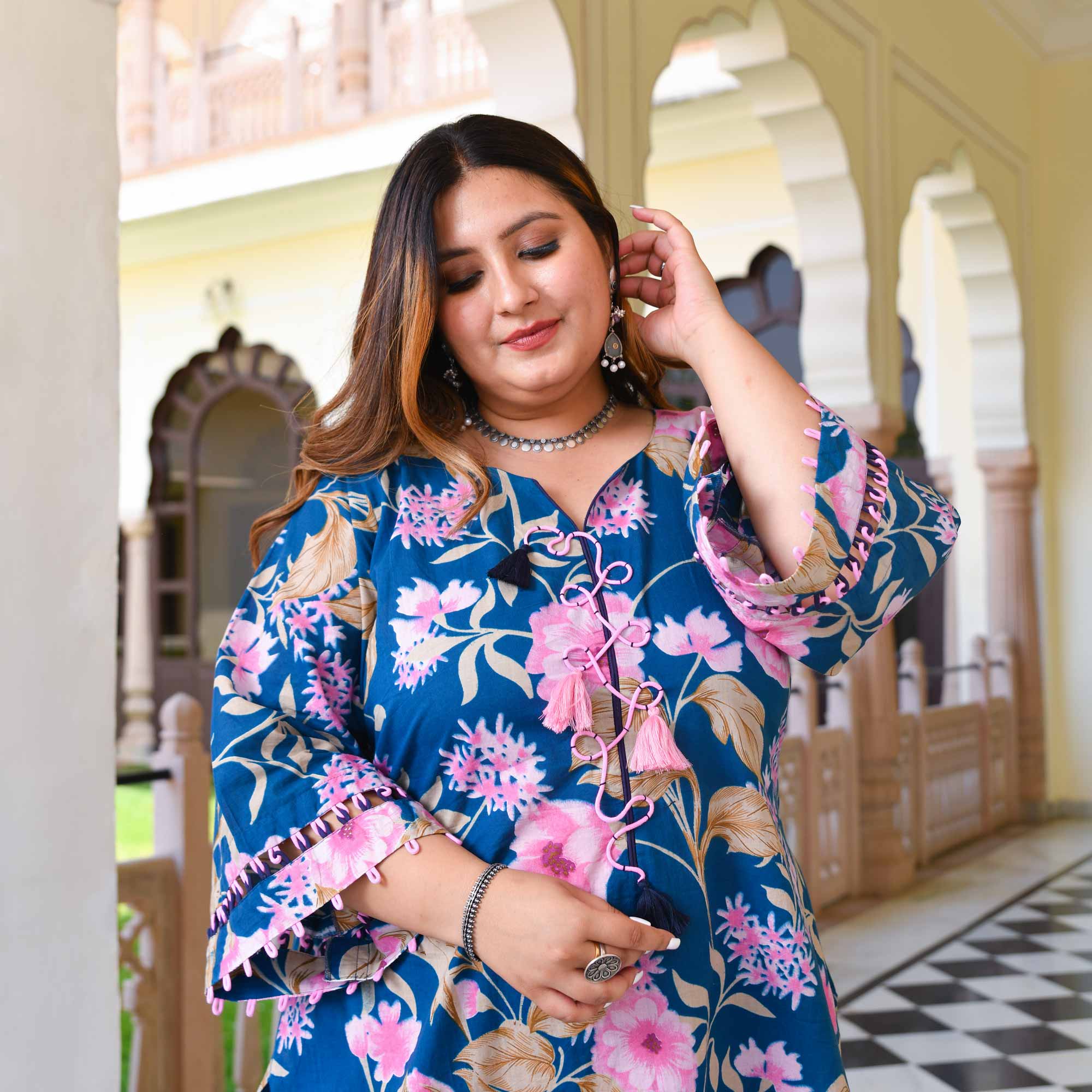The Sky Is Pink Floral Co-Ord Set