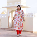 Cherry Blossom Chiffon Suit Set